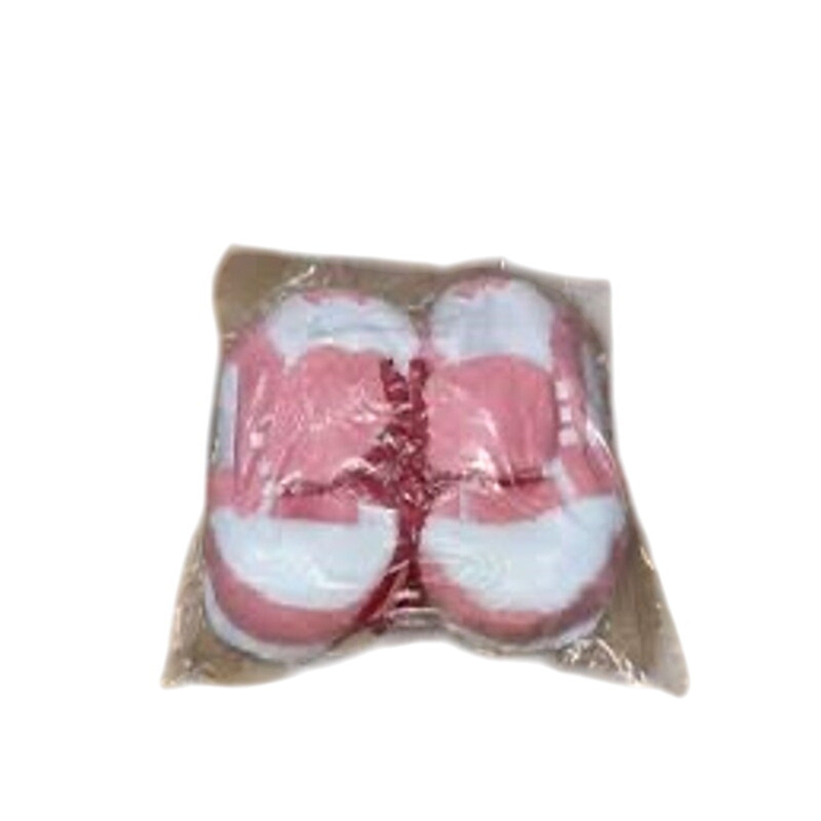 Strangelove Fuzzy Slippers Pink Nike Airforce 1 Dunk Pink, Red, White One Size Adult