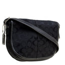 Coach Black Signature Canvas Crossbody Bag NWOT