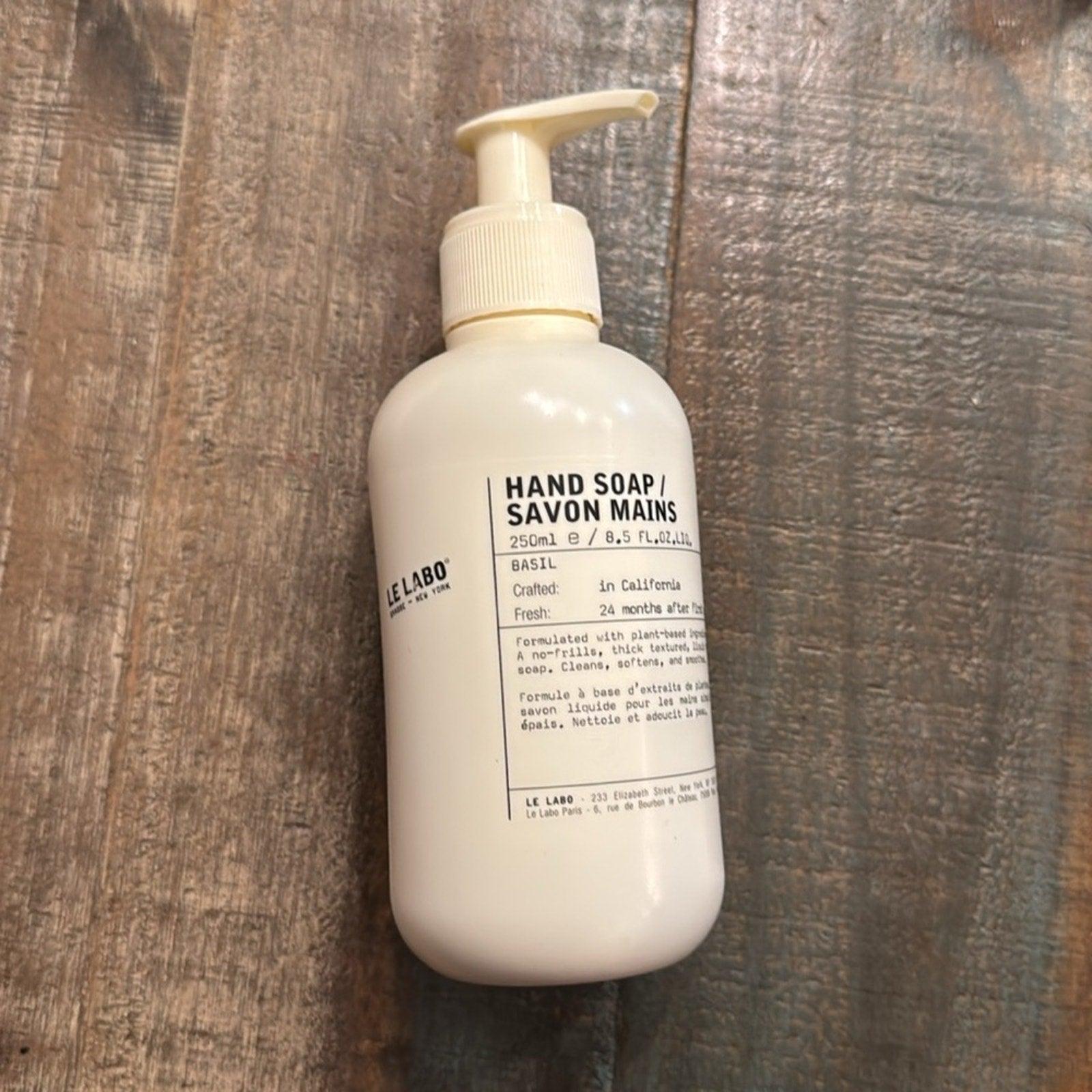 Minimalist White Hand Soap