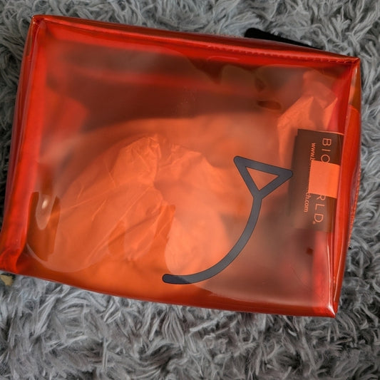 Chainsaw Man BioWorld  see through bag pouch NWT
