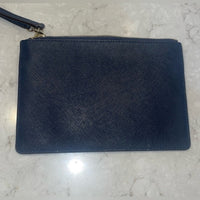 Kate Spade ♠️ Navy wristlet EUC