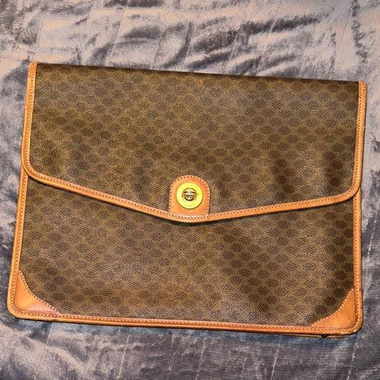 Celine Unisex Monogram Portfolio Vintage