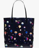 Kate Spade Daycation Hot Air Balloon Bon Shopper Tote, Navy