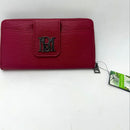 Badgley Mischka Elegant Red Women's Long Wallet - NIP