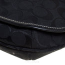 Coach Black Signature Canvas Crossbody Bag NWOT