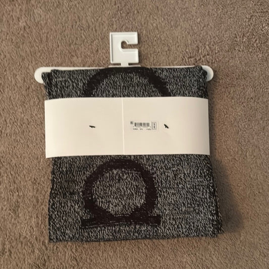 Calvin Klein Black and Gray Hat and Scarf Set NWT