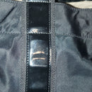 Tory Burch Black Nylon and Leather Ella Tote