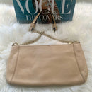 Kate Spade ♠️ Byrd Wellesley Cream Leather
Chain Strap Purse EUC