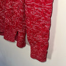 LANDS' END S (6-8) Cotton Drifter V-neck Sweater NWT $80