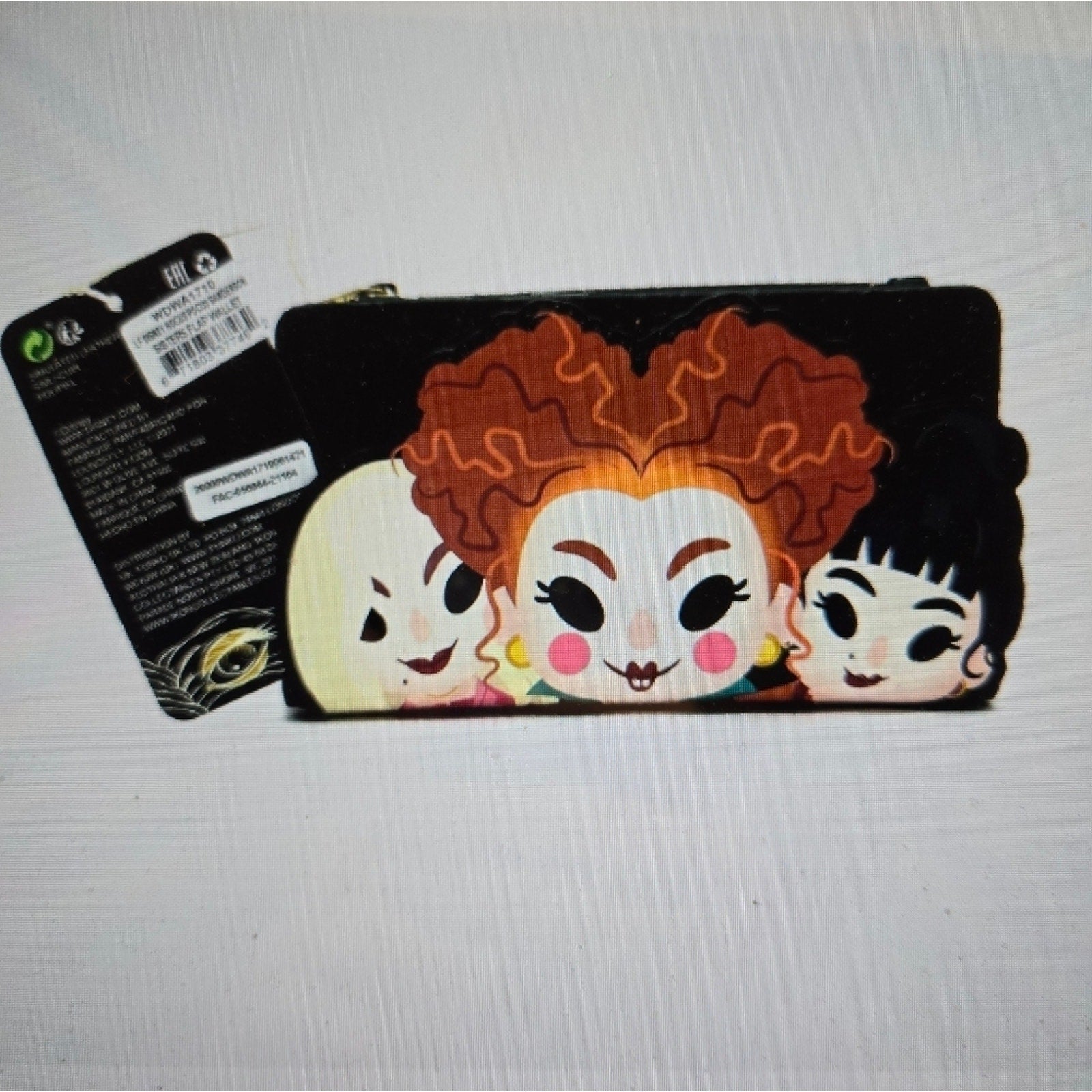DISNEY Loungefly Hocus Pocus Sanderson Sisters Flap Wallet NWT