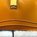Vintage Gucci Logo Canvas & Leather Long Wallet - Authentic  EUC