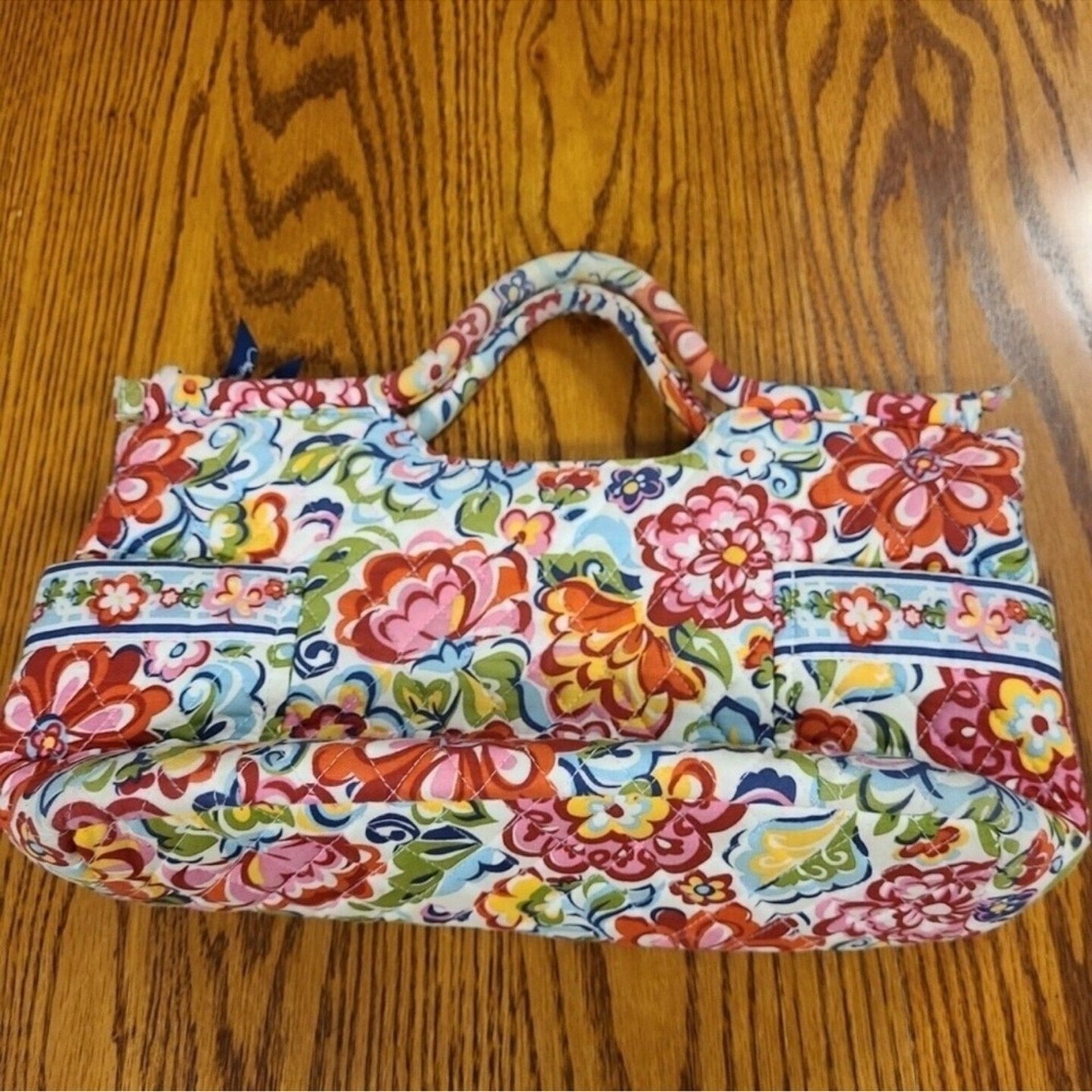 Vera Bradley Floral Tote Bag - Multicolor