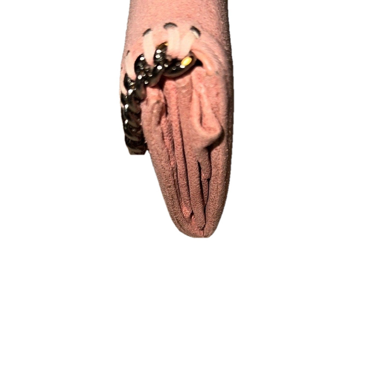 Stella Mc Cartney Stella McCartney Suede Clutch Wallet Pink