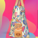 VINTAGE Dooney & Bourke Heart Print Collection Limited Edition Purse