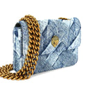 MICRO DENIM KENSINGTON BAG Kurt Geiger London NWOT