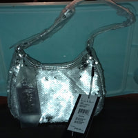 Nicole Miller sequins Hobo bag NWT