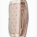 Kate Spade ♠️ Luna Crescent Crossbody K9490 CROCODILE 🐊 Embossed bare (960) PS5