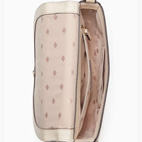 Kate Spade ♠️ Luna Crescent Crossbody K9490 CROCODILE 🐊 Embossed bare (960) PS5