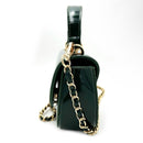 Valentino Orlandi Elegant Green Handbag