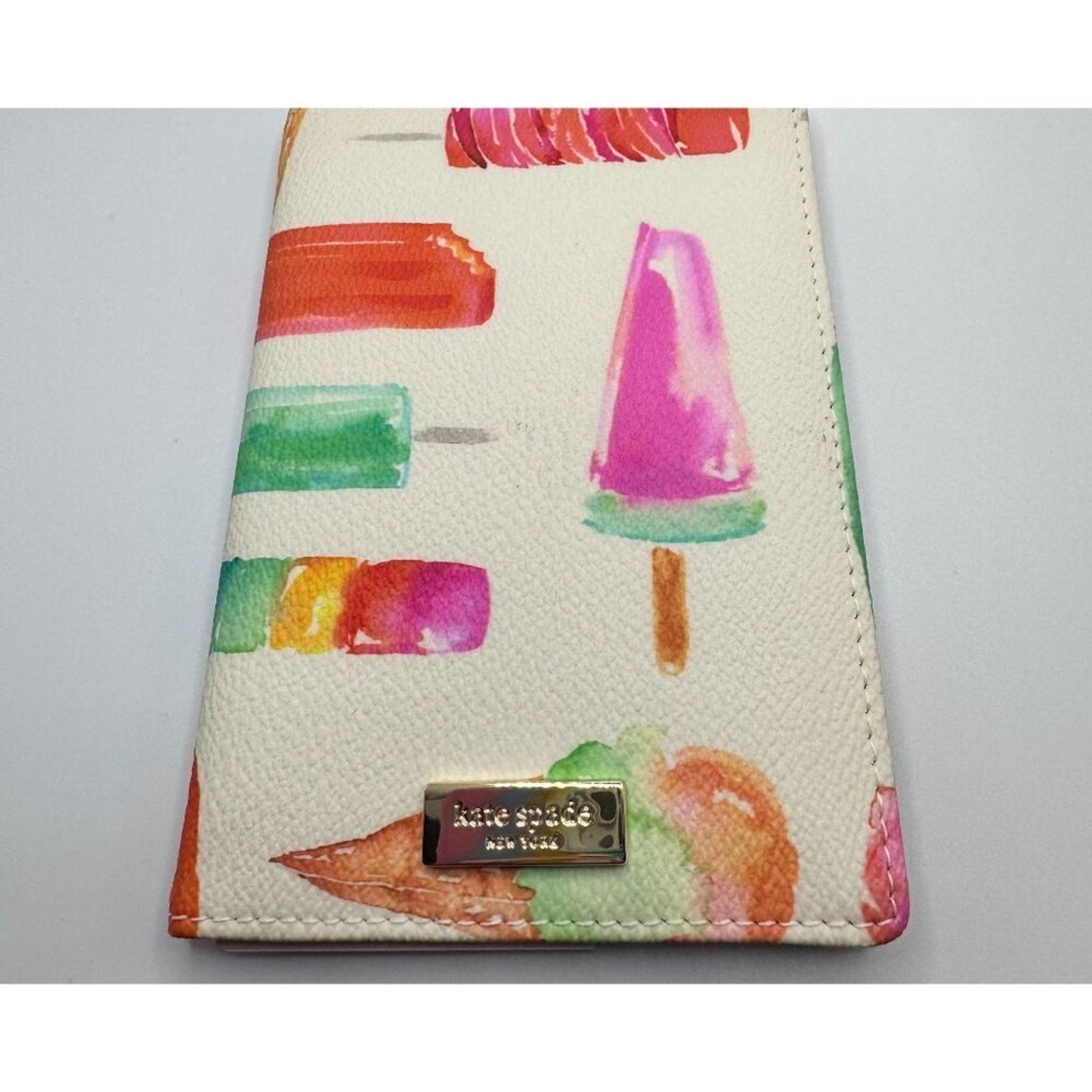 *RARE* Kate Spade New York Ice Cream Print Passport Holder