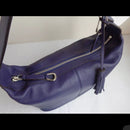 Coach Women's Blue Leather Shoulder Bag