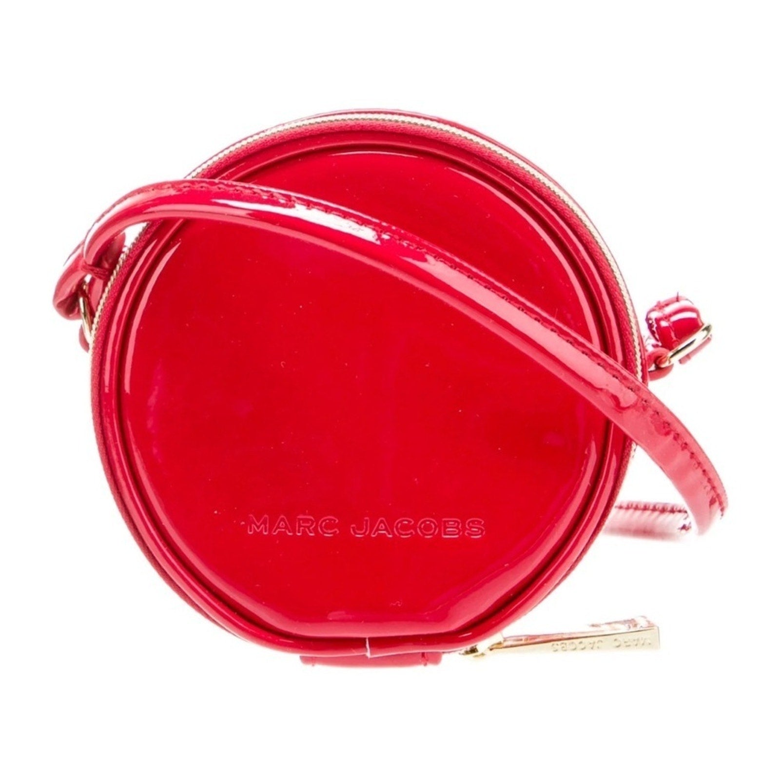 ✨👄 Marc Jacobs Red Patent Leather Red Crossbody & Make Up Bundle Set; New! 👄✨