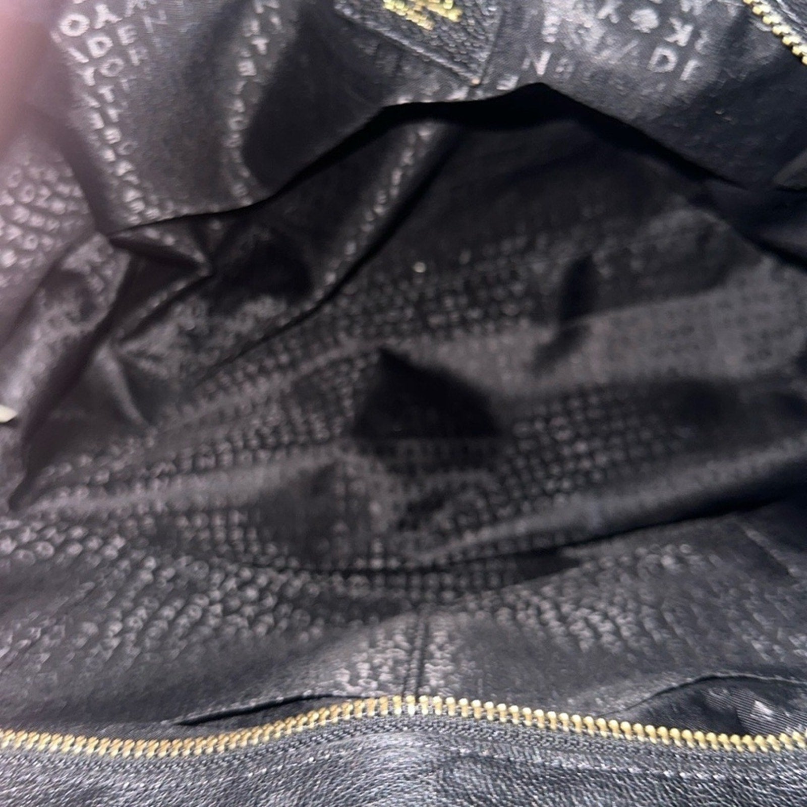 Kate Spade ♠️ Black Leather Front Flap Pocket Bow Tote