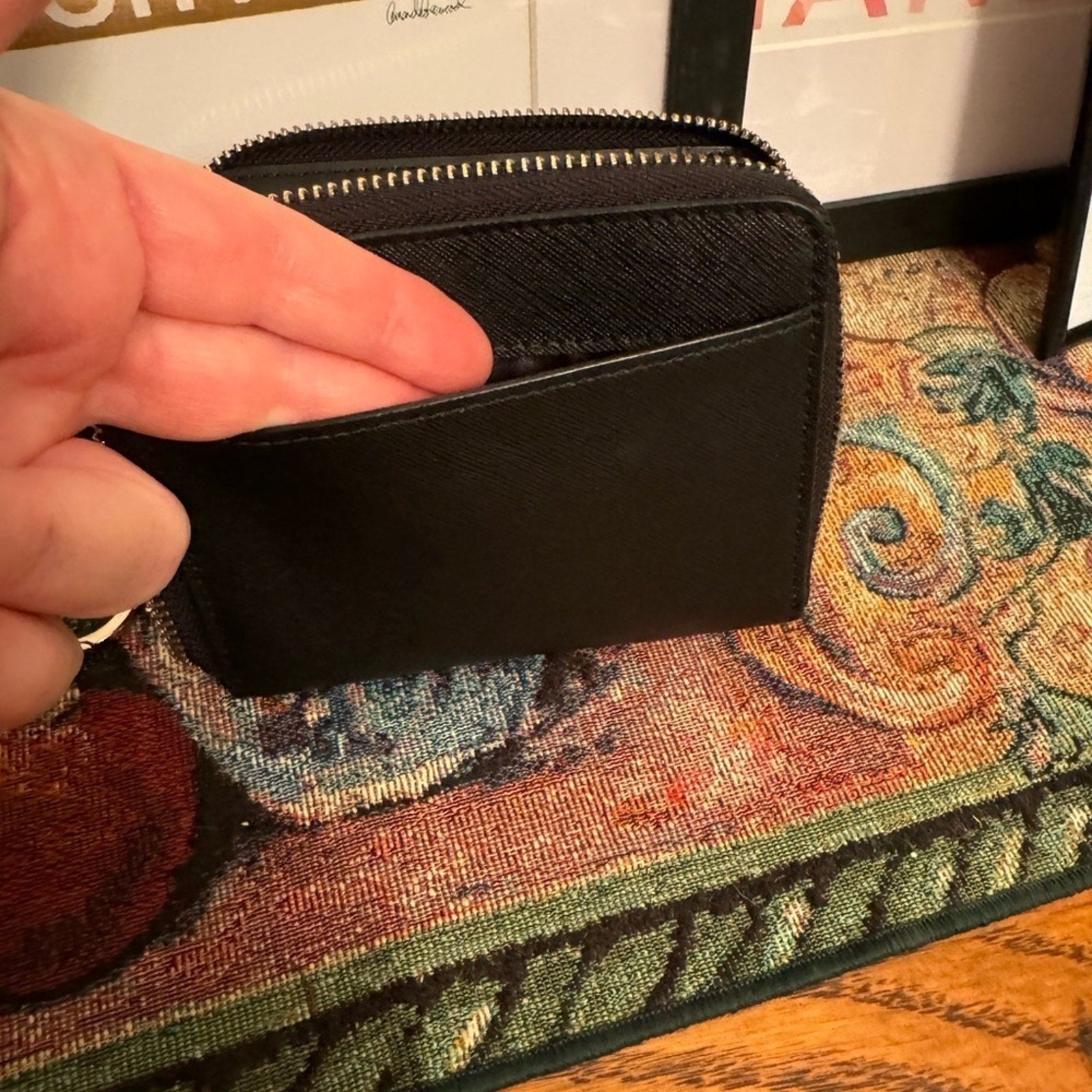 Kate Spade ♠️ Cameron Small Slim Continental Zipper Around Wallet