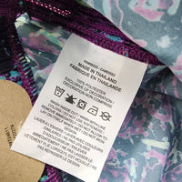 Youth - Girls Nike Purple Patterned Shorts