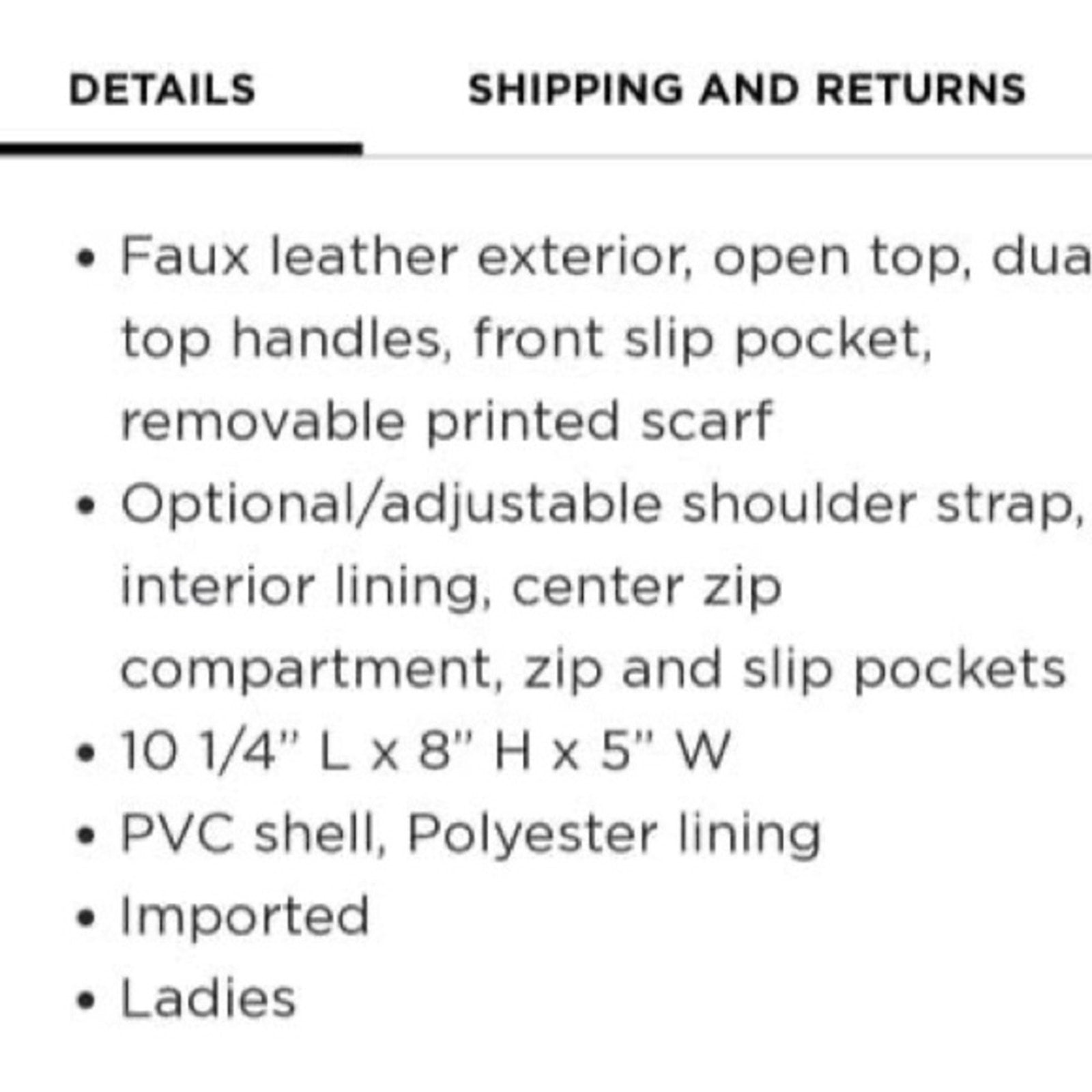 Light Blue Nine West Handbag with Floral Scarf