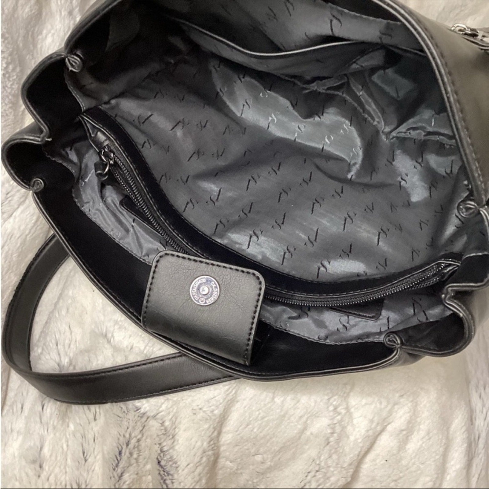 SIMPLY Vera Vera Wang Rockbridge Tote Bag EUC