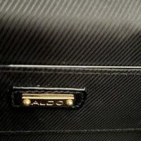 Aldo Black Patent Leather Clutch