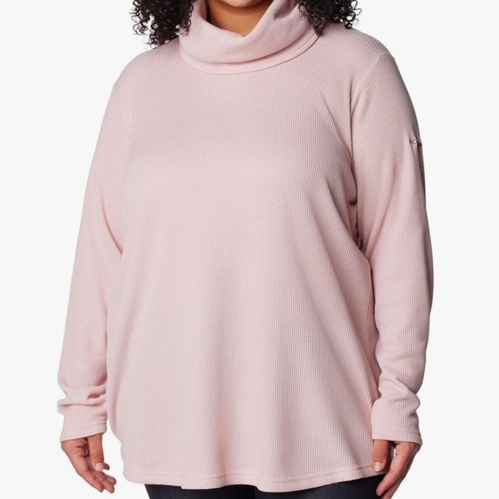 Columbia Women's Holly Hideaway Waffle Cowl Neck Pullover