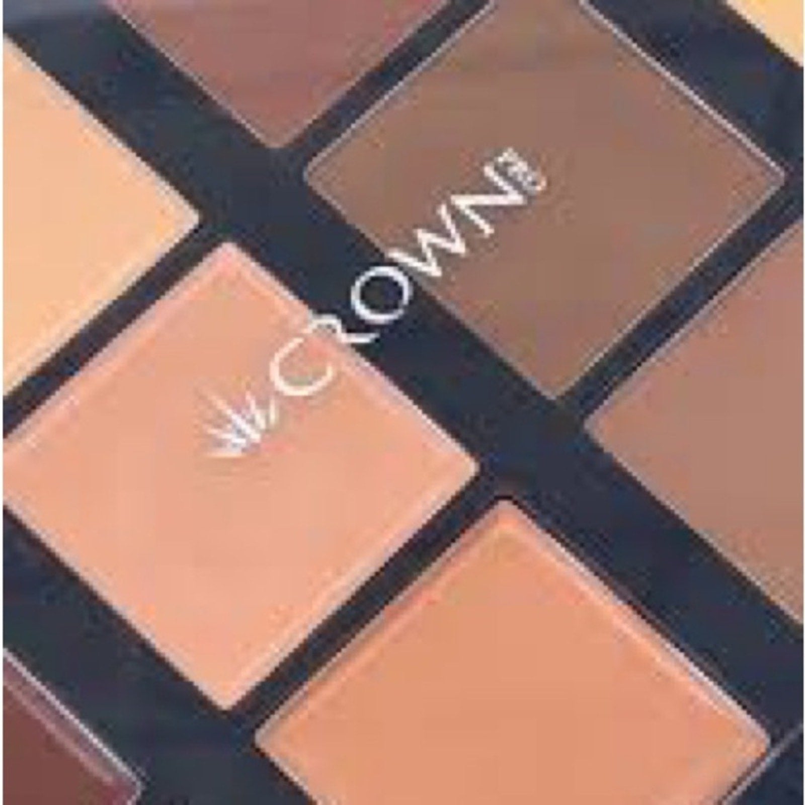 Crown Pro Palette Eyeshadow Set - Brown and Gold Shades