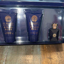 Versace Pour Homme Dylan Blue Travel Gift Set, NIP