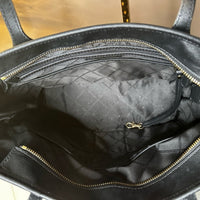 Michael Kors Black & White Polk A Dot Eva Nylon Small Tote