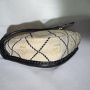 Dooney & Bourke Vintage Snap Front Wallet Wristlet with Blue Duck Charm LIKE NEW