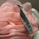 See of 2_More Than Magic_Pink and White Angel Wing Bath Pouf Set