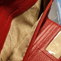 MK Red Pebble Leather  Wallet  EUC ✨️ Host Pick. BUY NOW PRICE 💰