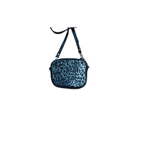 Kenneth Cole Reaction Bag - Small, Leopard Print Cross-body, Black; Animal