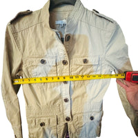 H&M Beige Military Style Jacket