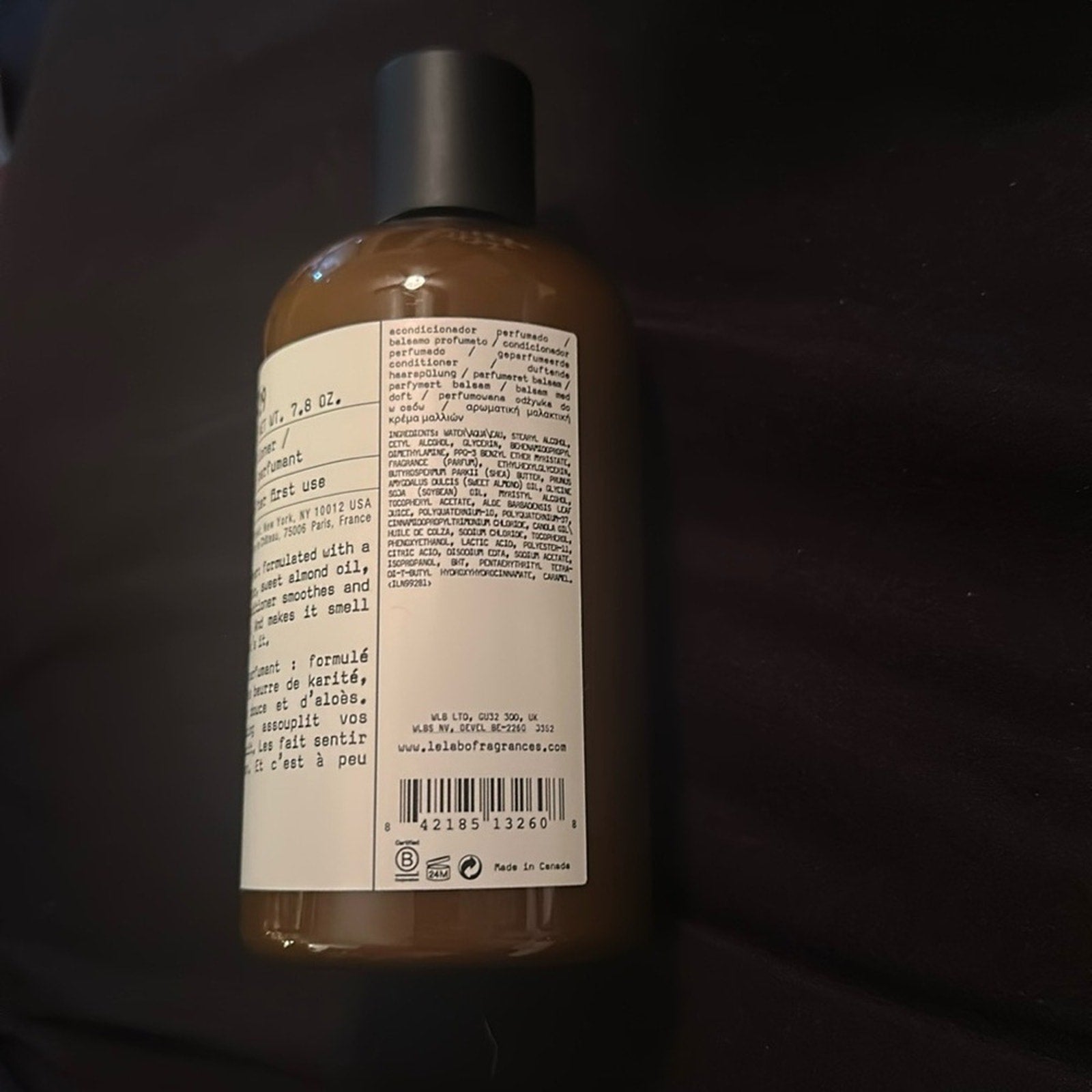 Le Labo The Noir 29 Perfuming Conditioner 8 OZ