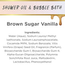 Lalicious Brown Sugar Body Bubble Bath - Gold Cap, 10 ML, 295 ML
