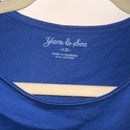 Women's Blue Sleeveless Top