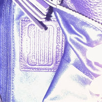 Coach Women's Blue Leather Shoulder Bag