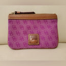 Purple Dooney Burke coin/card wallet