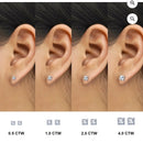 Elegant Silver Stud Earrings