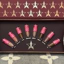 JEFFREE STAR COSMETICS MINI NUDES 2
LIQUID LIPSTICK BUNDLE VAULT PINKS TAN
BROWN