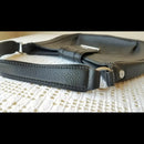 Michael Kors Black Leather Purse Handbag Snap Buckle Early 2000's Model