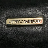 REBECCA MINKOFF Leather Chain Crossbody Bag black EUC